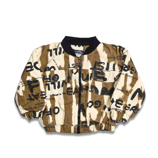 جاكت جينز اولادى مبطن فرو