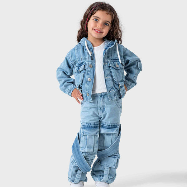 Girls jeans set