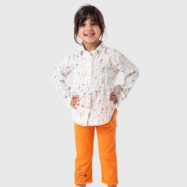 Girls blouse set