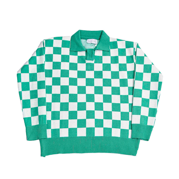 بلوفر تريكو ياقة