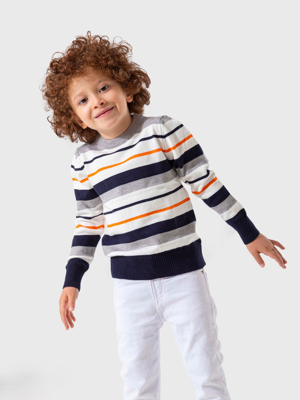 Pullover Round striped