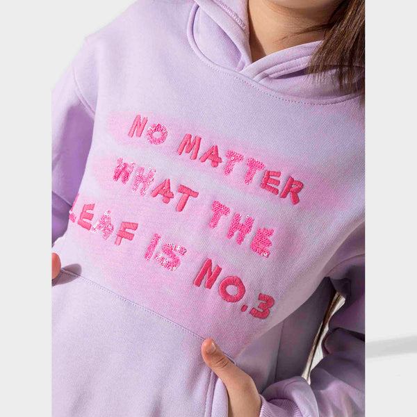 سويت شيرت بناتي استراس كابيشو