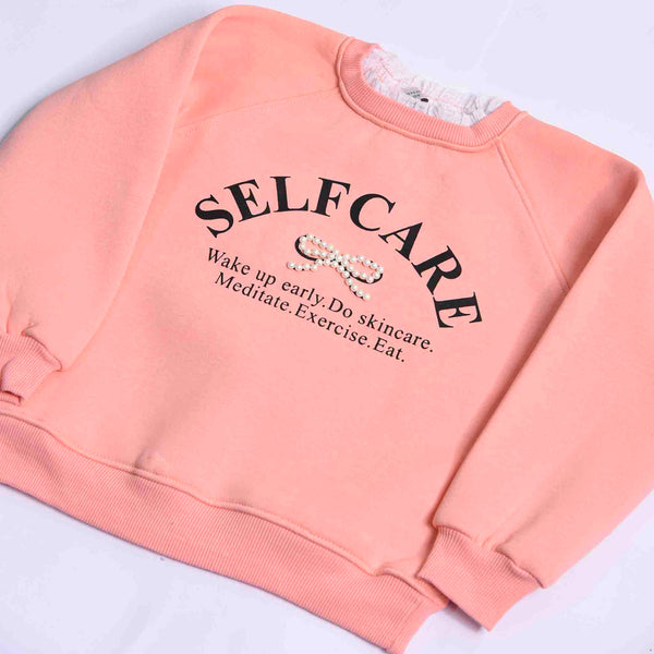 سويت شيرت بناتي selfcare