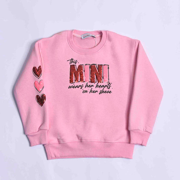 سويت شيرت بناتي استراس روند